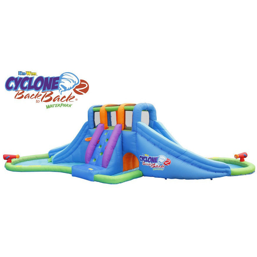 KidWise Cyclone 2 Back to Back Water Park and Lazy River