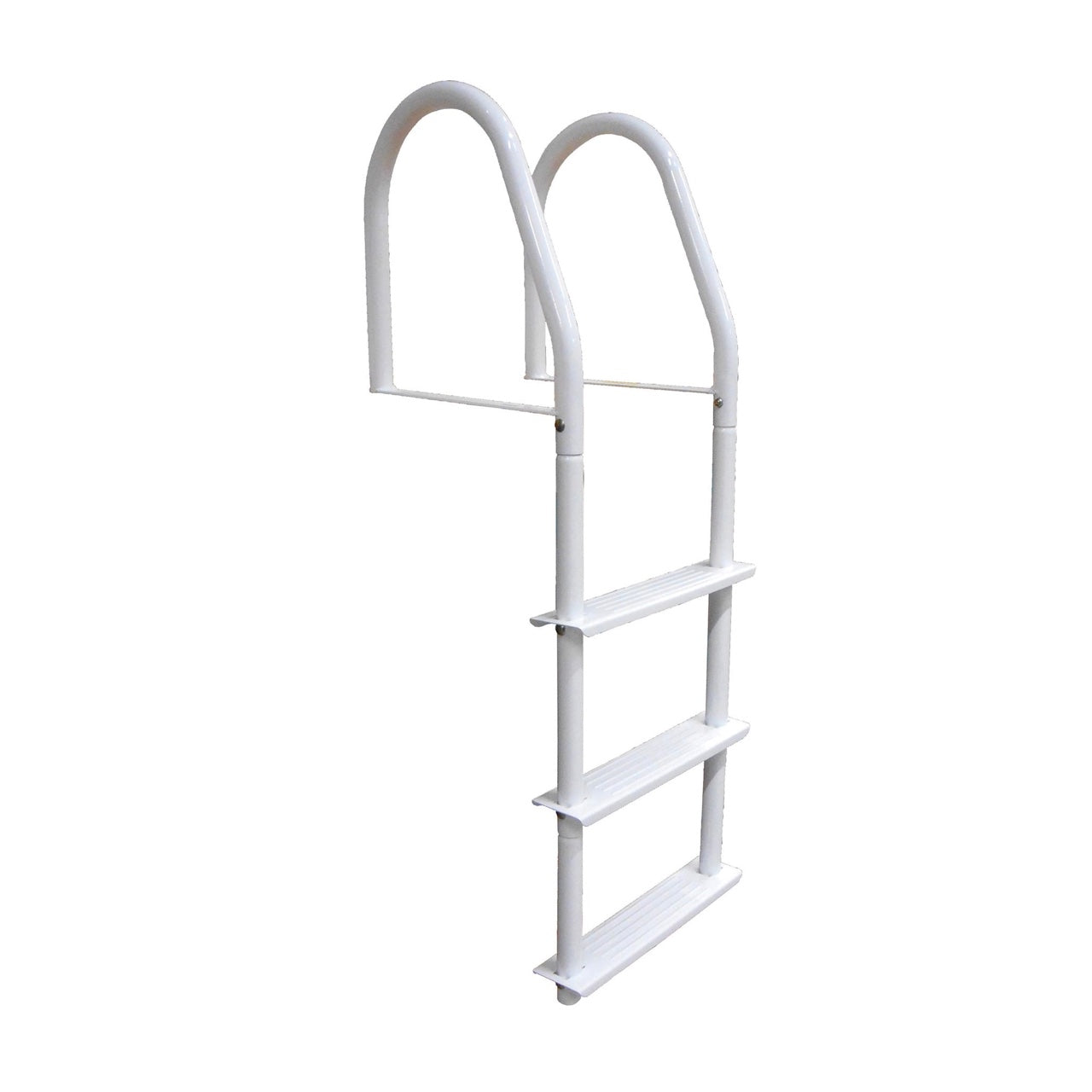 Dock Edge Howell DE2103F Galvalume Fixed 3-step Swim Ladder for Dock