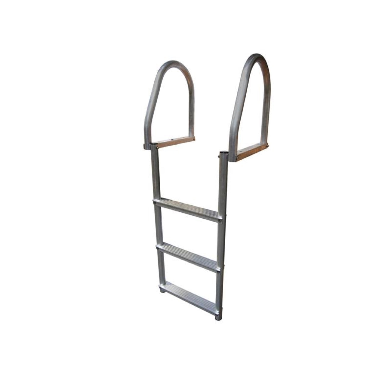 Dock Edge 3-Step Flip-Up Eco Aluminum Dock Ladder DE2173F