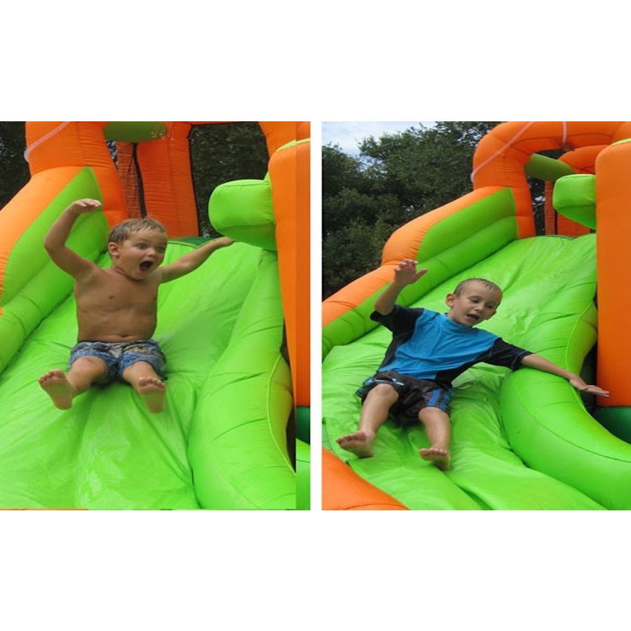 KidWise Endless Fun 11 in 1 Inflatable Bounce House and Water Slide