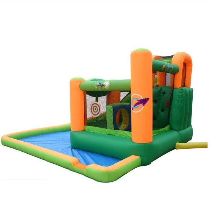 KidWise Endless Fun 11 in 1 Inflatable Bounce House and Water Slide