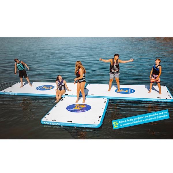 Island Hopper Island Buddy Inflatable Floating Dock