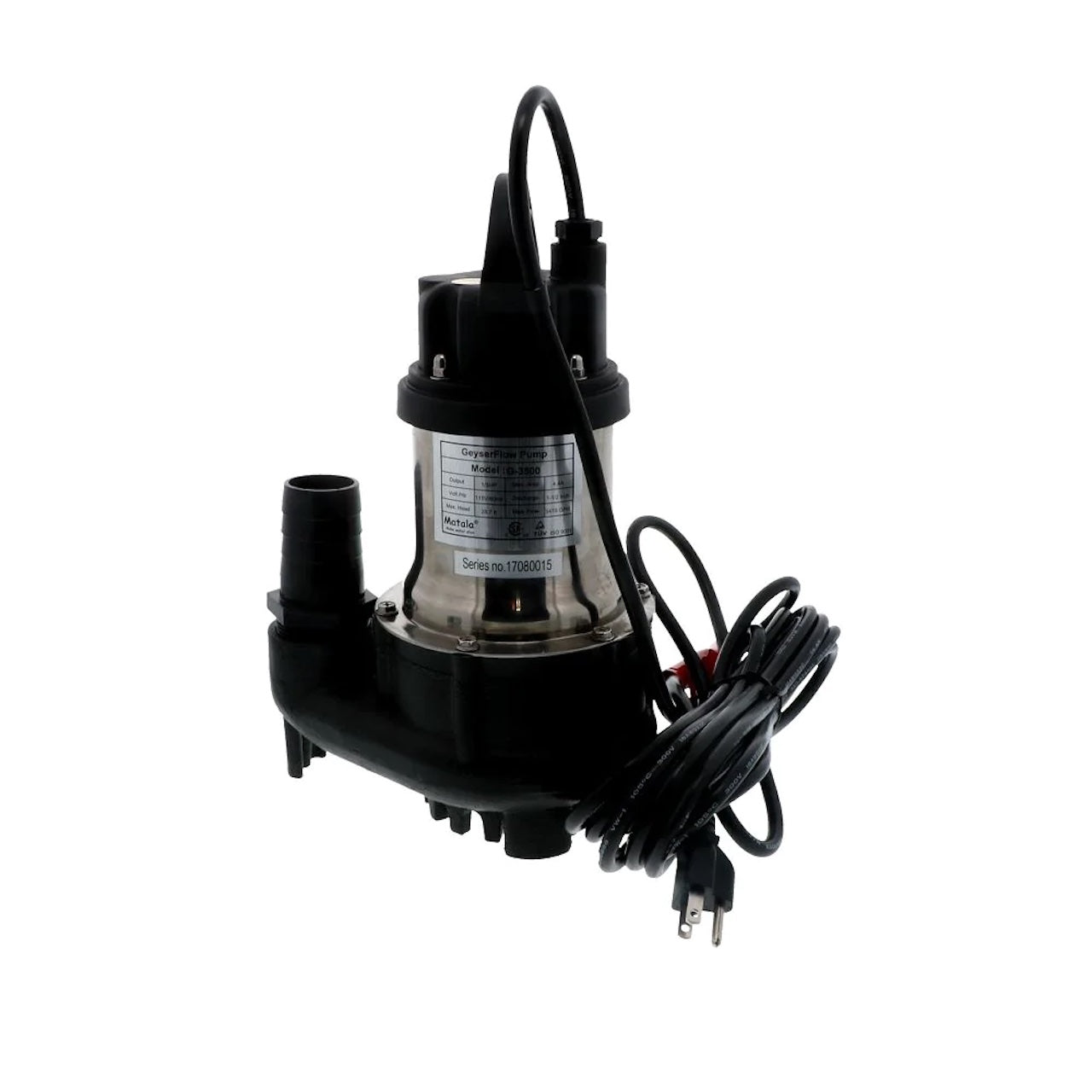 GeyserFlow Water Pump 1/2 HP by Matala