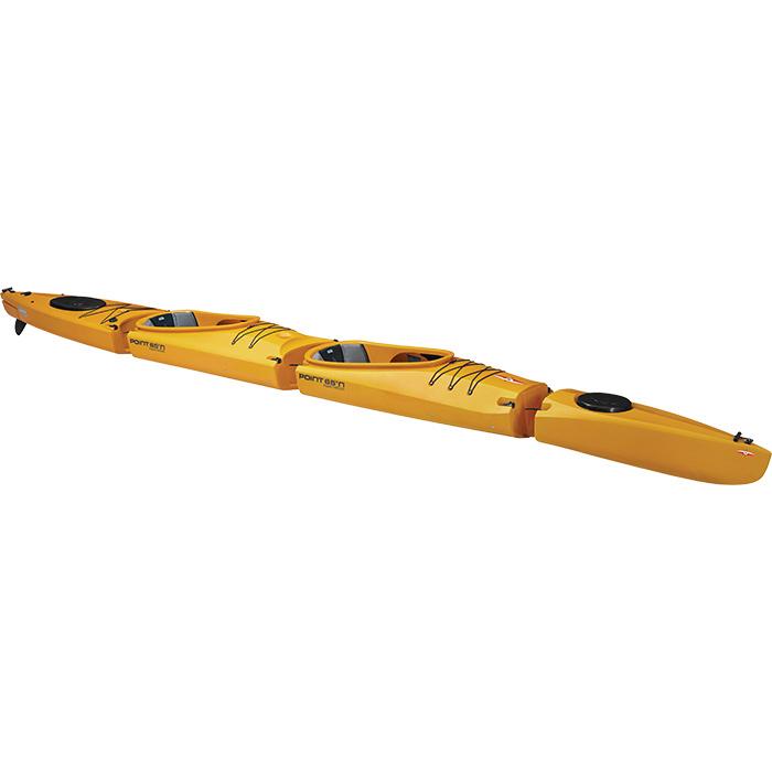 Point 65 Mercury GTX Modular Sit In Kayak - Blue Solo Kayak - 1 Person Modular Kayak