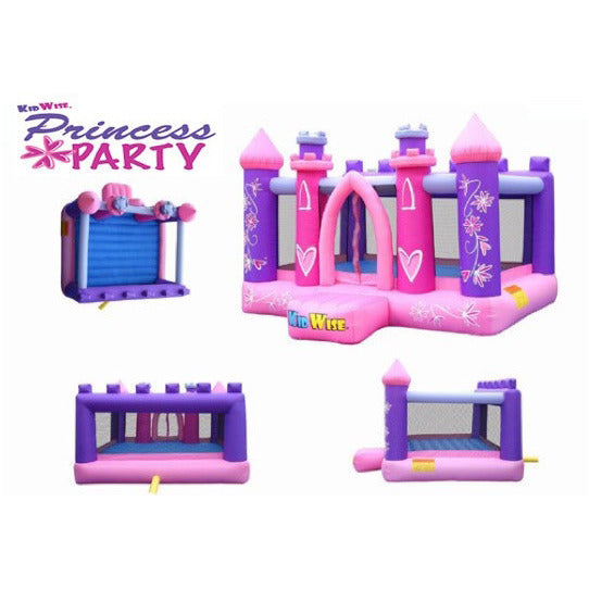 KidWise Princess Party Bounce House