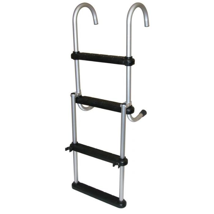 JIF Marine ASC Removable Folding Pontoon Ladder