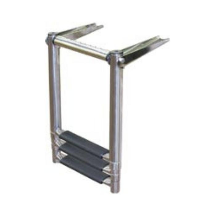 JIF Marine EQB Over Platform Telescoping Boat Ladder