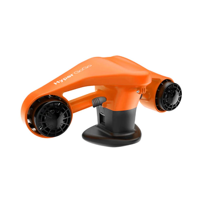 HyperGoGo Manta Pro Sea Scooter large battery orange version.